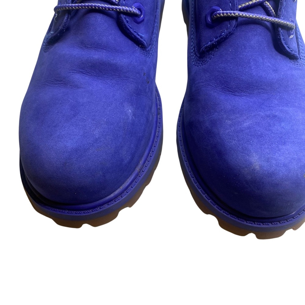 Royal Blue Timberland Premium  6inch Waterproof  Boots Women’s size 6 - Picture 7 of 11